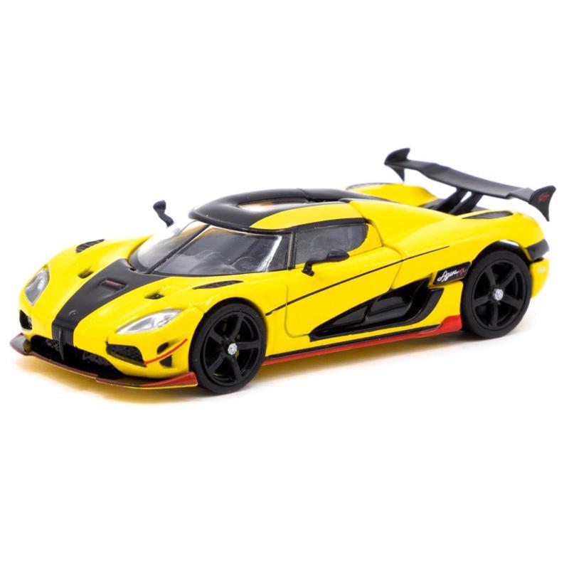Miniatura - 1:64 - Koenigsegg Agera RS Amarelo - Tarmac Works